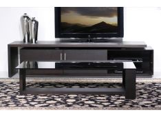 Klubska mizica Catalano, temni hrast in črno steklo 140 x 80 x 36 cm catalano coffee and tv.jpg